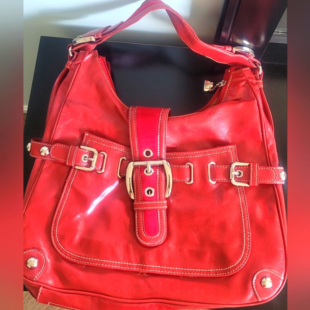 Kathy Van Zeeland purse, red